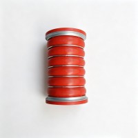 重汽豪沃T7H中冷器進(jìn)氣膠管WG9730530011 HOWO增壓器中冷器硅膠管