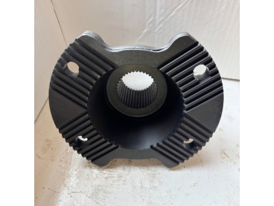 QT458S1-2502170贯通桥突元 青特 458 桥主减输出凸缘  差速器法兰 中桥输出突缘总成 齿长 58 弧形