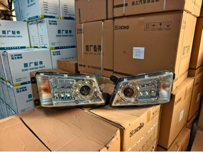 徐工重卡/汽车起重机 原厂左右组合前大灯总成41WLAM111-21220 R 41WLAM111-21210 L