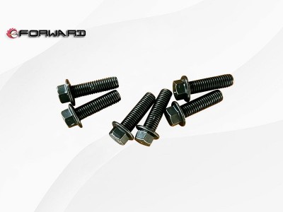 SHACMAN Xi'an Cummins ISM11-QSM11 动力发动机进排气系统 5683470  六角法兰面螺栓