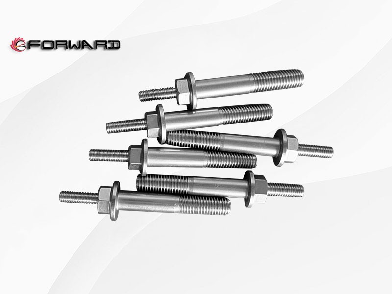 5668161X 带法兰螺柱螺钉 XQ046909,Studded Flange Cap Screw,济南向前汽车配件有限公司