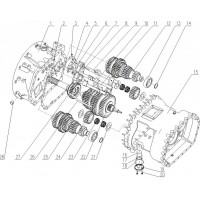 AZ2220000101变速器前壳