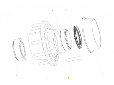 712W45501-0143 车轮螺栓 XQ046917,Wheel bolts,济南向前汽车配件有限公司