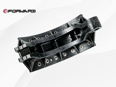 199000440031 制动蹄总成 XQ046932,Brake shoe assembly,济南向前汽车配件有限公司