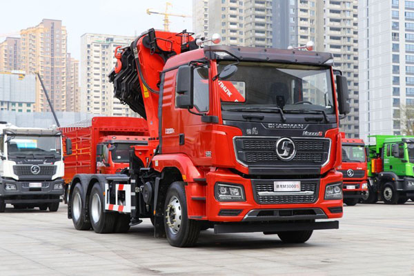 陕汽重卡 德龙M3000S 6X4 随车式起重牵引车(HCZ680)(SX5258JQQHV404)...