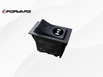 SHACMAN H3000 车身驾驶室电器系统 DZ96189584401 轮间差速锁翘板开关（新内饰BH）