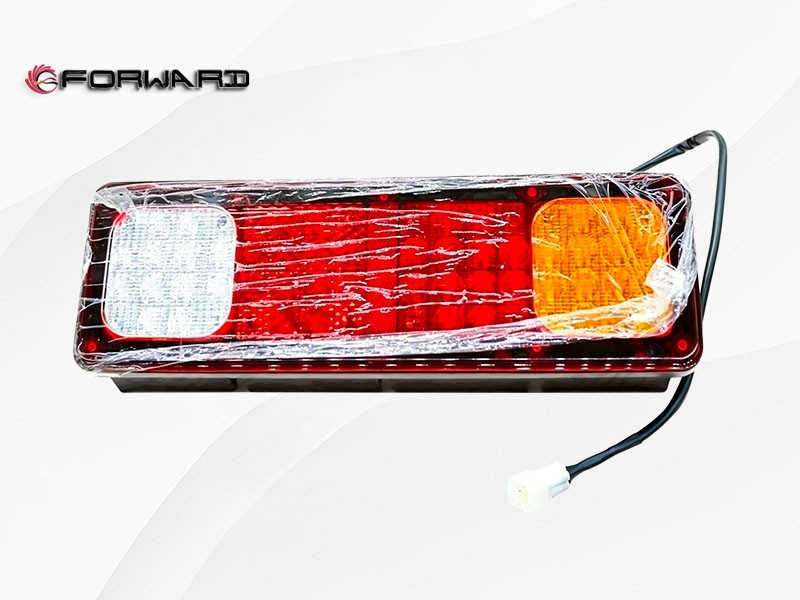 JZ91199810001 组合尾灯(左) XQ046960,LED combined rear taillights (left),济南向前汽车配件有限公司