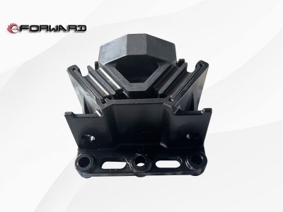SHACMAN X3000 动力发动机支撑系统 DZ9A259590701 发动机前减振垫图2
