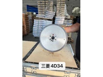 三菱4D34飞轮总成【专业生产销售飞轮总成 飞轮壳 支持定制】济南龙泰