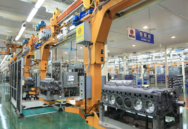 潍柴生产车间
