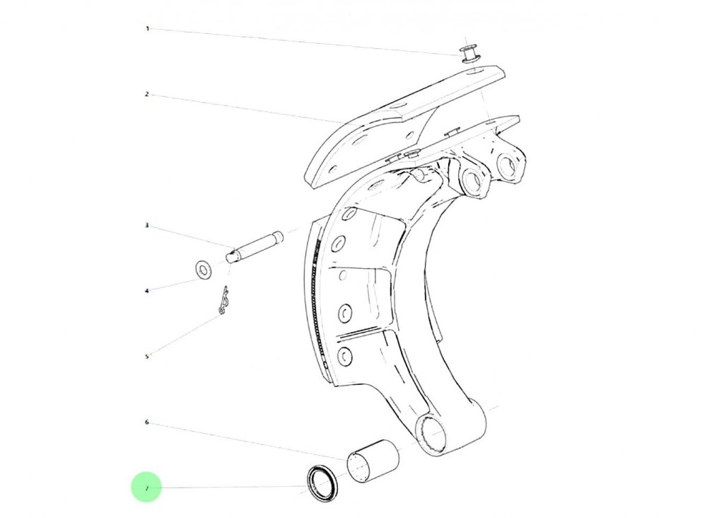 AZ400745410330 支销油封 XQ047047,Oil seal for valve stem,济南向前汽车配件有限公司