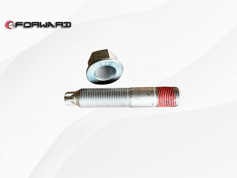 WG9925591965  双头螺柱 XQ047061,Double-ended screw stud,济南向前汽车配件有限公司