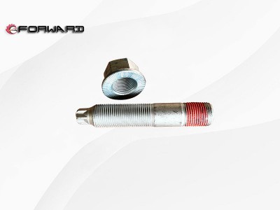 WG9925591965  双头螺柱 XQ047061,Double-ended screw stud,济南向前汽车配件有限公司