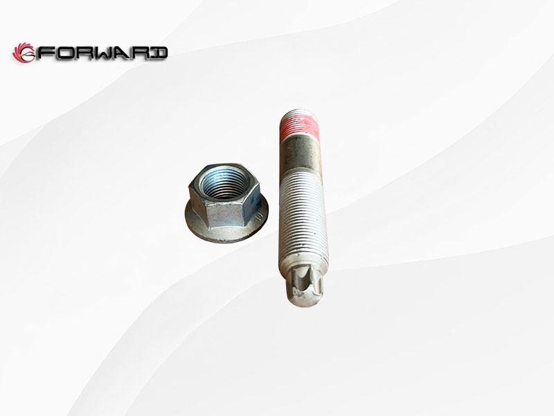WG9925591965  双头螺柱 XQ047061,Double-ended screw stud,济南向前汽车配件有限公司