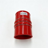 重汽豪沃HOWO中冷器出气胶管AZ9719530108 中冷器硅胶管出气软管