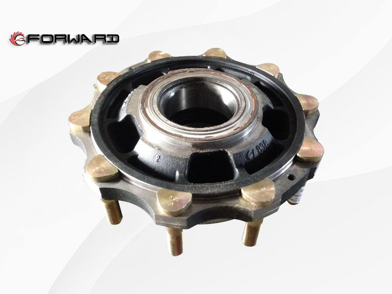 SHACMAN HANDE HDM485-HDZ469-HD425 行走驱动桥系统 FDZ9012934006901 轮毂总成Wheel hub/FDZ9012934006901 后轮毂总成 XQ047351