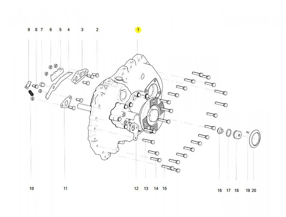 AZ220310000141 副箱总成 XQ047384,Subframe assembly,济南向前汽车配件有限公司