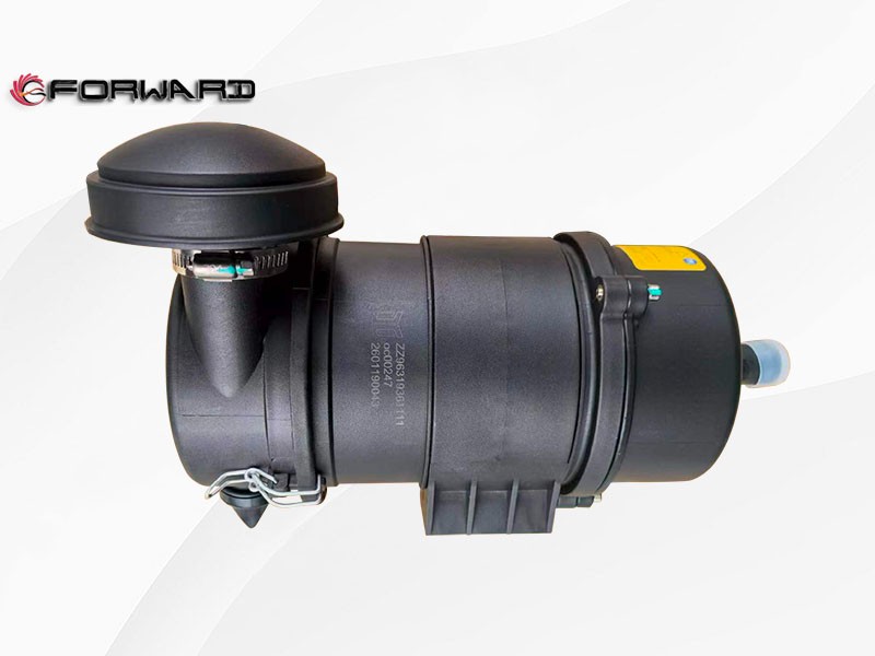 ZZ96319361111  集成消音空滤器-XQ047390,Integrated muffling air filter,济南向前汽车配件有限公司