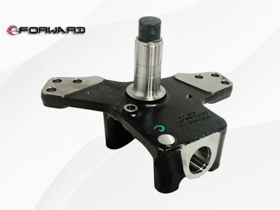 SHACMAN HANDE HD7.3T 行走前转向盘式桥系统 HD90009411189 盘式转向节(左）