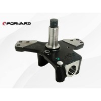 SHACMAN HANDE HD7.3T 行走前转向盘式桥系统 HD90009411189 盘式转向节(左）