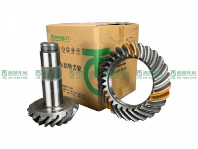 山东凯路青特车桥QT270Y5-2502020_A.A_主从动锥齿轮配对(17-28)_H025000001248_