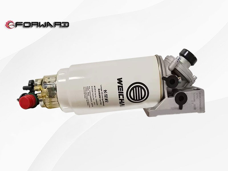 1000053435 燃油柴滤总成 XQ047396,Fuel filter assembly,济南向前汽车配件有限公司