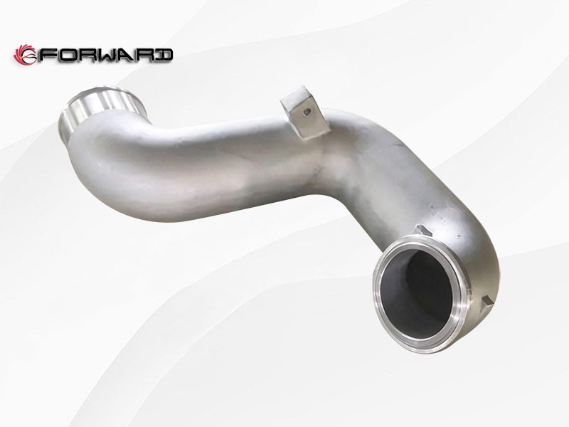 1000621348 中冷器进气管 XQ047398,Intake pipe of the intercooler,济南向前汽车配件有限公司
