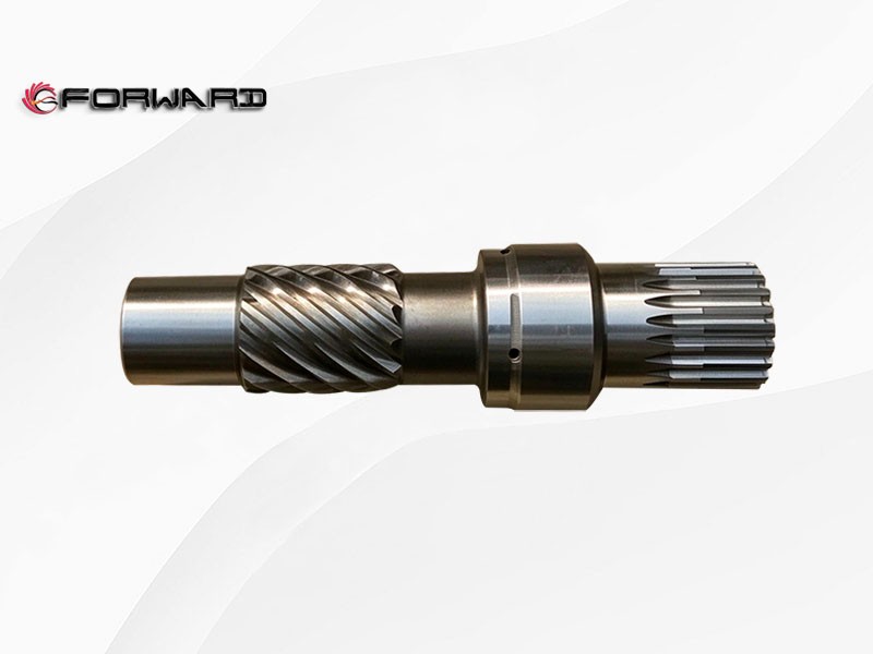 HB400-34001 花键轴 XQ047412,Reducer spline shaft,济南向前汽车配件有限公司