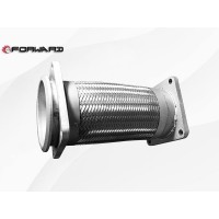 SHACMAN F2000 F3000 动力发动机进排气系统 DZ9214540221 挠性软管