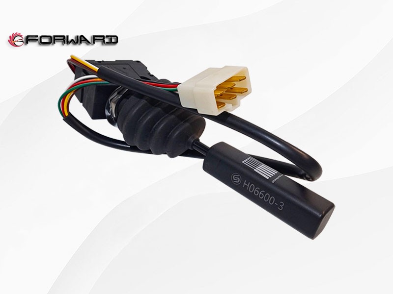 H06600-3 缓速器手柄开关 XQ049249,Slow-down lever switch,济南向前汽车配件有限公司