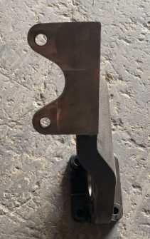 后分室支架 后桥右