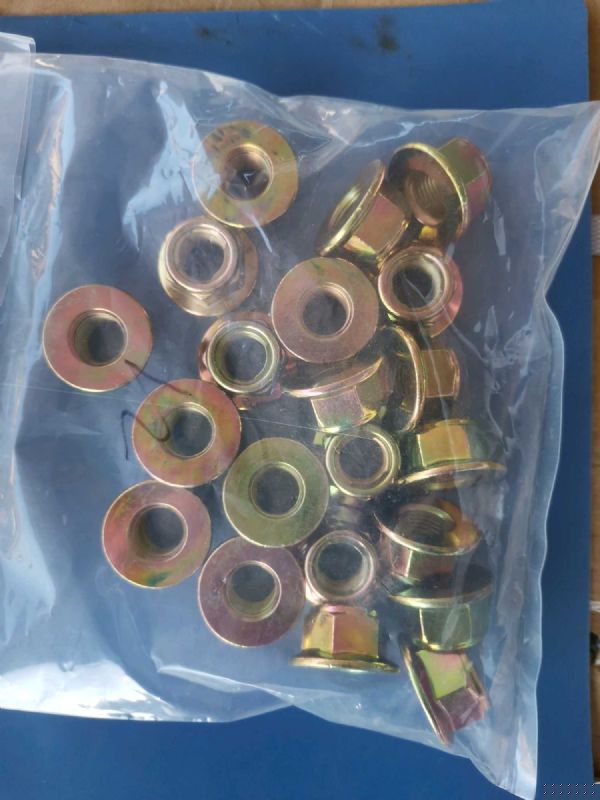 全金属六角法兰面锁紧螺母