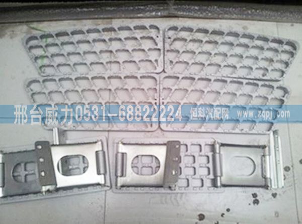 陕汽重卡德龙F3000新式上车踏板铝吊架/无