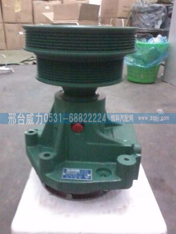 重汽天然气发动机水泵总成（重汽天然气发动机件）VG1062060351图1