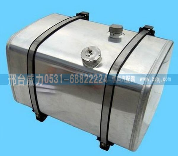 一汽解放350L方型铝合金油箱/无