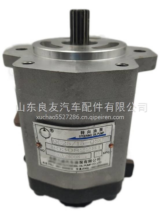 803082281徐工吊车转向齿轮泵 QC25/15-QSC 803082281