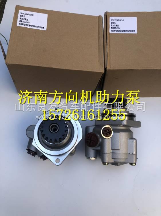 WG9731471025重汽豪沃國四助力泵方向機(jī)助力泵轉(zhuǎn)向助力泵 WG9731471025