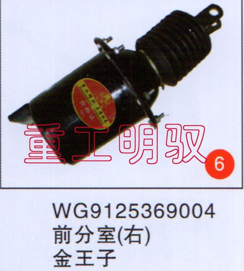 WG9125369004,前分室（右）金王子,山东陆安明驭汽车零部件有限公司