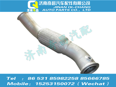 az9525540194,豪瀚配件 豪瀚挠性软管(氧传感器)WG9525540194,济南奇昌汽车配件有限公司