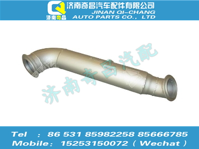 az9525540041,豪瀚配件 豪瀚排气管第一节(天然气)WG9525540041,济南奇昌汽车配件有限公司
