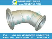az9525540028,豪瀚配件 豪瀚排气管第一节(小马力)WG9525540028,济南奇昌汽车配件有限公司