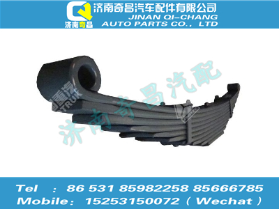 az9525520154,豪瀚配件 豪瀚前钢板弹簧总成WG9525520154,济南奇昌汽车配件有限公司
