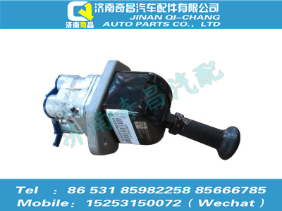 az9525360505,豪瀚配件 豪瀚手制动阀总成WG9525360505,济南奇昌汽车配件有限公司