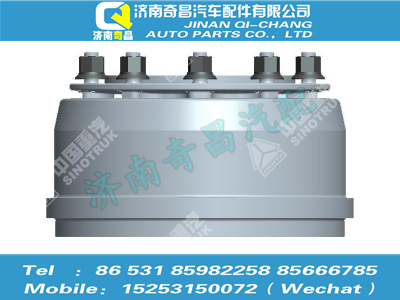 az9525320095,豪瀚配件 豪瀚前轮毂及制动鼓总成（QT42BQ14-3103000）,济南奇昌汽车配件有限公司