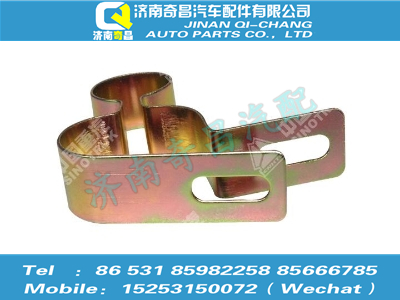 az1671820156,豪瀚配件 豪瀚进出管双管夹WG1671820156,济南奇昌汽车配件有限公司