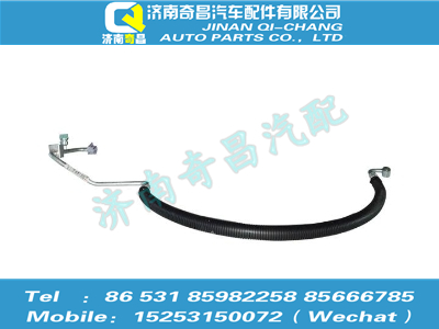 az1651820061,豪瀚配件 豪瀚冷-膨高压管路总成WG1671820061,济南奇昌汽车配件有限公司