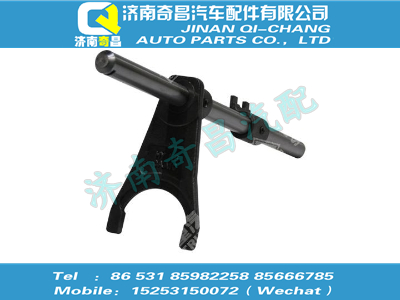 az2203220008,T5G配件 T5G三、四挡拨叉轴总成 (12挡),济南奇昌汽车配件有限公司