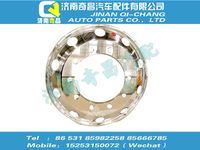 wg9925610010,金王子配件 金王子22.5×9.00锻造铝合金车轮总成(含气门嘴),济南奇昌汽车配件有限公司