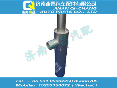 wg9725541939,A7配件 A7前置消声器,济南奇昌汽车配件有限公司
