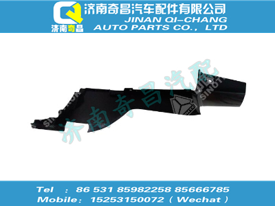 wg1664242007,豪沃配件 豪沃保险杠左段,济南奇昌汽车配件有限公司